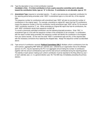 Form DS-DE13 Campaign Treasurer&#039;s Report - Itemized Contributions - Florida, Page 3