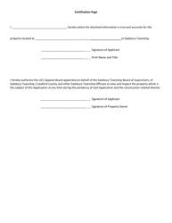 Uniform Construction Code Appeals Board - Sadsbury Township, Pennsylvania, Page 4