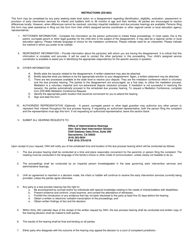 Form DS1802 Due Process Hearing Request - California, Page 2