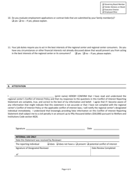 Form DS6016 Conflict of Interest Reporting Statement - California, Page 4