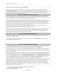 Form DFS-N1-1724 Application for Combination Funeral Director &amp; Embalmer License by Florida Internship &amp; Examination - Florida, Page 5