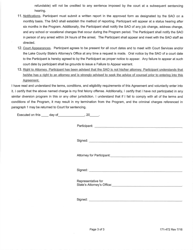 Form 171-472 Alternative Prosecution Program Agreement - Lake County, Illinois, Page 3