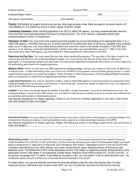 Form 171-60 Income Withholding for Support - Lake County, Illinois, Page 3