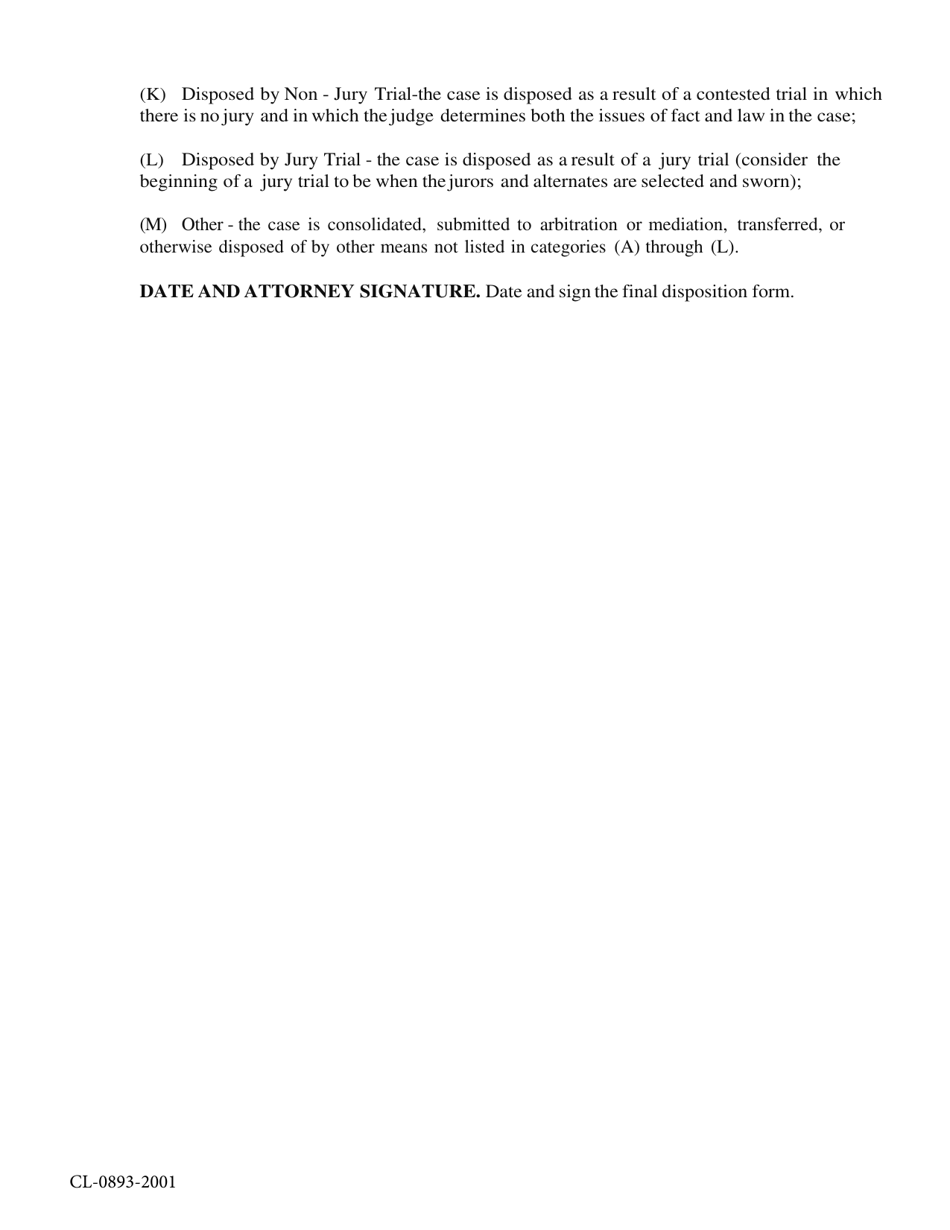 Form 1.998 (CL-0893-2001) Final Disposition Form - Volusia County, Florida, Page 3