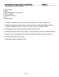 One and Two Family Dwelling Inspection Checklist - Volusia County, Florida, Page 15