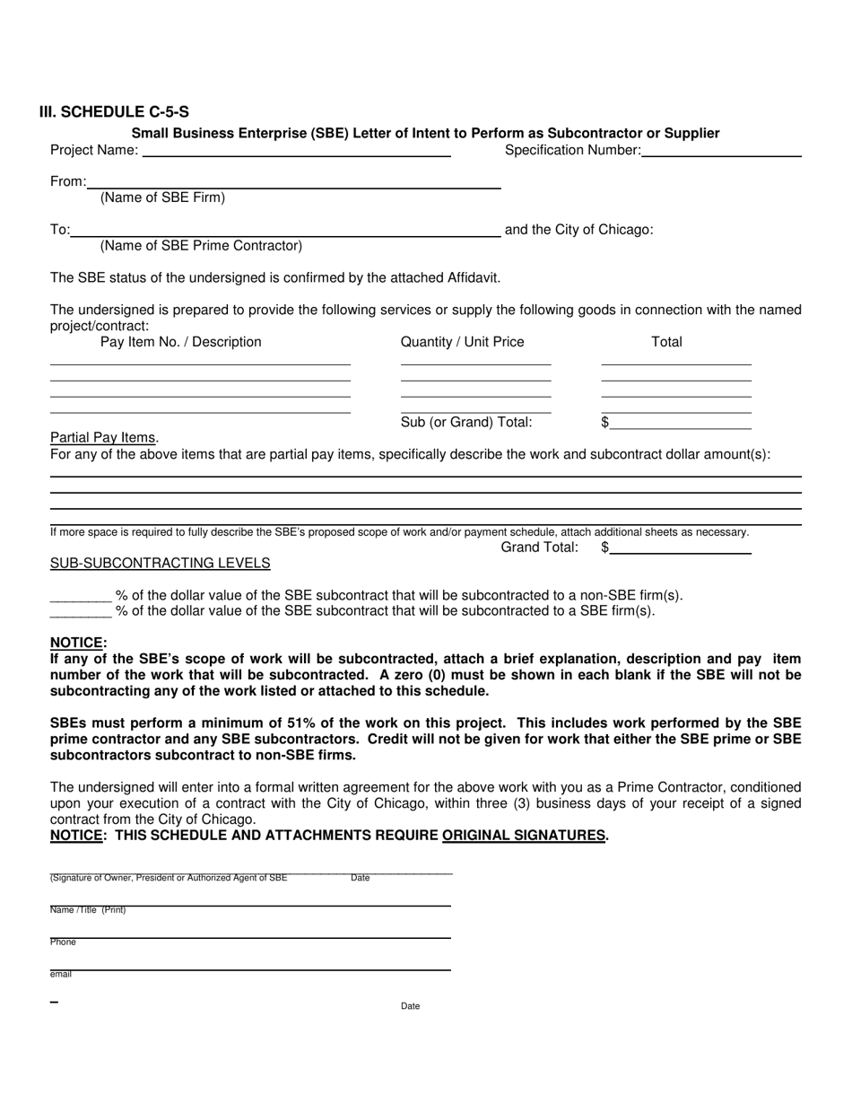 Small Business Initiative Construction Program Mbe  Wbe Special Conditions - City of Chicago, Illinois, Page 21