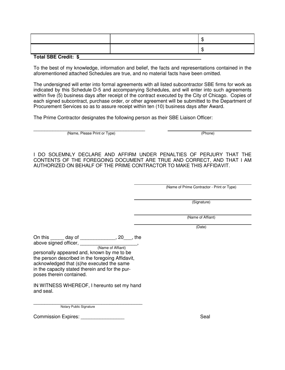 Small Business Initiative Construction Program Mbe  Wbe Special Conditions - City of Chicago, Illinois, Page 23