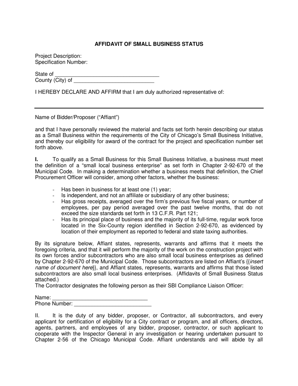 Small Business Initiative Construction Program Mbe  Wbe Special Conditions - City of Chicago, Illinois, Page 24