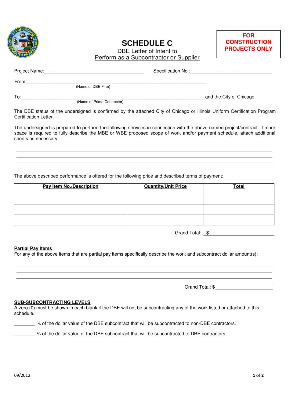 schedule-c-download-printable-pdf-or-fill-online-dbe-letter-of-intent