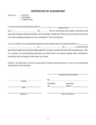 Contractor&#039;s Statement of Experience and Financial Condition - City of Chicago, Illinois, Page 16