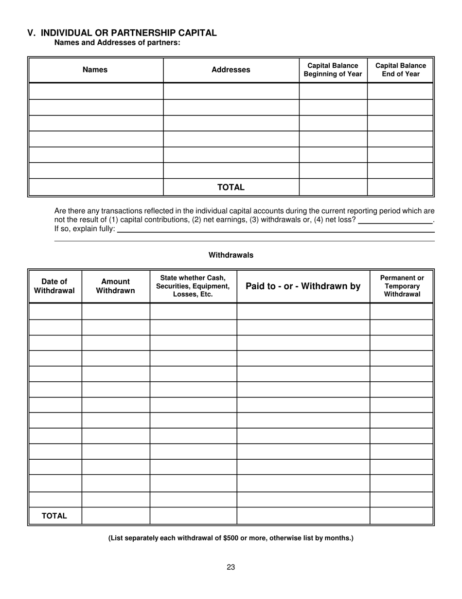 Contractors Statement of Experience and Financial Condition - City of Chicago, Illinois, Page 30