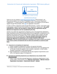 Document preview: Phlcontracts Consent and Authorization Agreement - City of Philadelphia, Pennsylvania