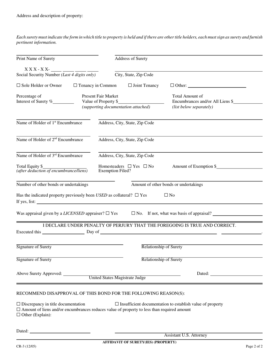 Form CR-3 - Fill Out, Sign Online and Download Fillable PDF, California ...