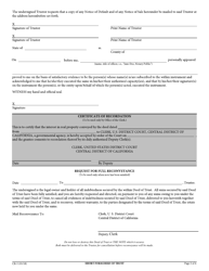 Form CR-5 Short Form Deed of Trust and Assignment of Rents - California, Page 2