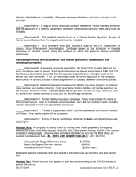 DH Form 631 Ground Ambulance Service Provider License Application - Emergency Medical Services Program - Florida, Page 2