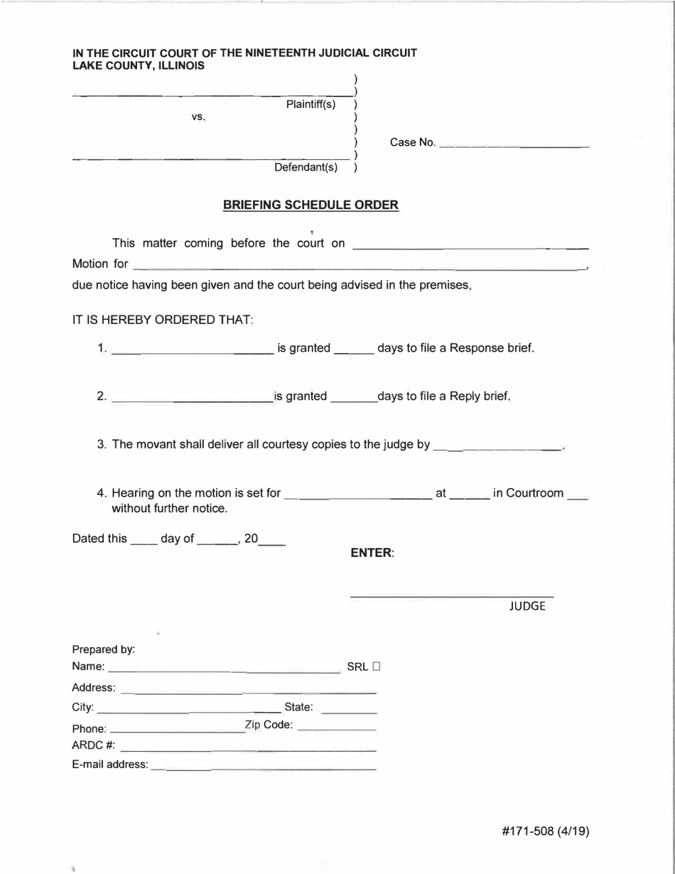 Form 171-508 - Fill Out, Sign Online and Download Fillable PDF, Lake ...