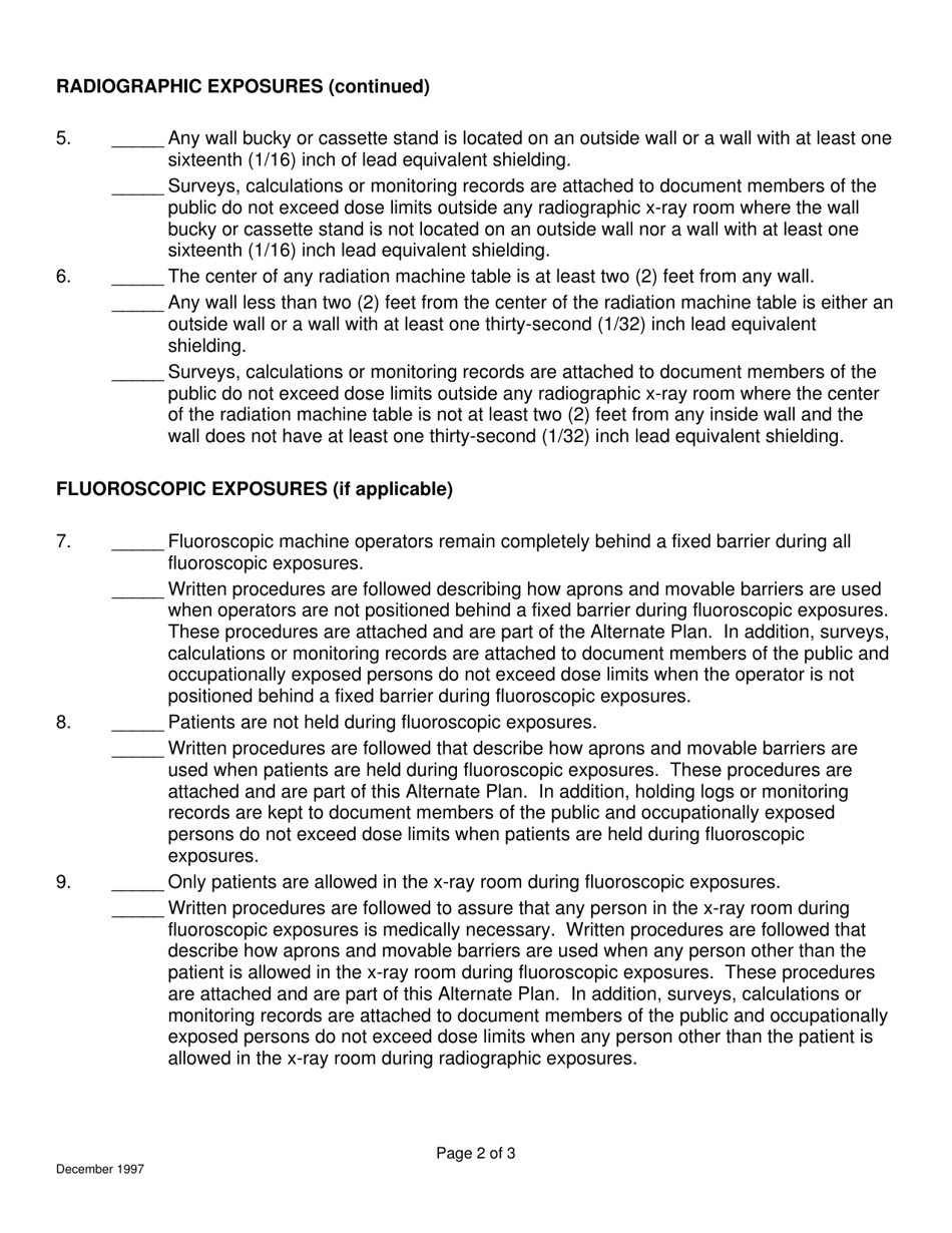 Radiation Protection Program for Veterinary Registrants - Florida, Page 4