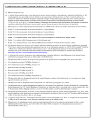 Form DH361 Certificate - Medical Use of Radioactive Material Under General License - Florida, Page 2