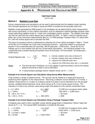 Appendix B Procedure for Calculating Deep Dose Equivalent (Dde) - Florida, Page 4