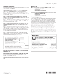 Form IT-370 Application for Automatic Six-Month Extension of Time to File for Individuals - New York, Page 3