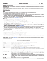 Instructions for Form M-R, PA-750R Wisconsin Manufacturing Real Estate Return - Wisconsin, Page 4