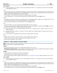 Instructions for Form M-P, PA-750P Wisconsin Manufacturing Personal Property Return - Wisconsin, Page 10