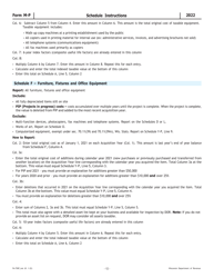 Instructions for Form M-P, PA-750P Wisconsin Manufacturing Personal Property Return - Wisconsin, Page 12