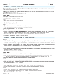 Instructions for Form M-P, PA-750P Wisconsin Manufacturing Personal Property Return - Wisconsin, Page 8
