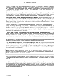 Instructions for Form IC-043 Schedule A-01 Wisconsin Single Sales Factor Apportionment Data for Nonspecialized Industries - Wisconsin, Page 6