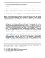 Instructions for Form IC-302 Schedule A-04 Wisconsin Apportionment Percentage for Interstate Telecommunications Companies - Wisconsin, Page 3