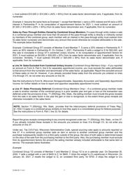 Instructions for Form IC-302 Schedule A-04 Wisconsin Apportionment Percentage for Interstate Telecommunications Companies - Wisconsin, Page 7