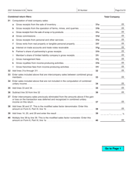 Form IC-302 Schedule A-04 Wisconsin Apportionment Percentage for Interstate Telecommunications Companies - Wisconsin, Page 3