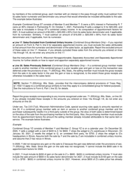 Instructions for Form IC-309 Schedule A-11 Wisconsin Apportionment Percentage for Interstate Air Freight Forwarders Affiliated With a Direct Air Carrier - Wisconsin, Page 3