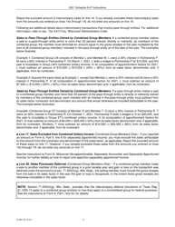 Instructions for Form IC-305 Schedule A-07 Wisconsin Apportionment Percentage for Interstate Air Carriers - Wisconsin, Page 2