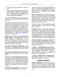 Instructions for Form 1CNP, IP-031 Composite Wisconsin Individual Income Tax Return for Nonresident Partners - Wisconsin, Page 6