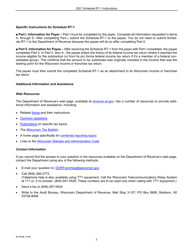 Instructions for Form IC-076 Schedule RT-1 Statement of Disallowed Related Entity Expense - Wisconsin, Page 2