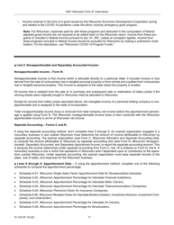 Instructions for Form 4T, IC-002 Wisconsin Exempt Organization Business Franchise or Income Tax Return - Wisconsin, Page 17
