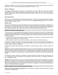 Instructions for Form 4, IC-040 Wisconsin Non-combined Corporation Franchise or Income Tax Return - Wisconsin, Page 19