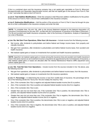 Instructions for Form 6I, IC-402 Wisconsin Adjustment for Insurance Companies - Wisconsin, Page 3