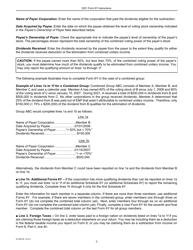 Instructions for Form 6Y, IC-425 Wisconsin Modification for Dividends - Wisconsin, Page 3
