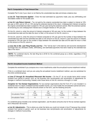 Instructions for Form U, DC-033 Underpayment of Estimated Tax by Corporations - Wisconsin, Page 4