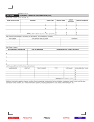 Form REV-484 Statement of Financial Condition for Businesses - Pennsylvania, Page 2