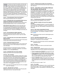 Instructions for Form CBT-100U New Jersey Corporation Business Tax Unitary Return - New Jersey, Page 12