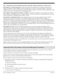 Instructions for USCIS Form I-134 Declaration of Financial Support, Page 5