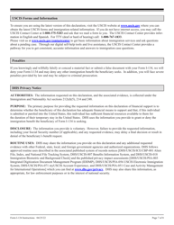 Instructions for USCIS Form I-134 Declaration of Financial Support, Page 7