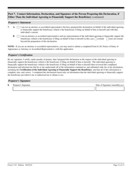 USCIS Form I-134 Declaration of Financial Support, Page 12