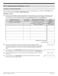USCIS Form I-134 Declaration of Financial Support, Page 3