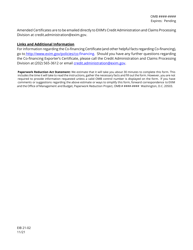 Form EIB21-02 Exim Co-financing Certificate, Page 6