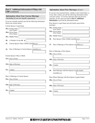 USCIS Form I-212 Application for Permission to Reapply for Admission Into the United States After Deportation or Removal, Page 7