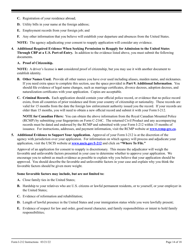 Instructions for USCIS Form I-212 Application for Permission to Re-apply for Admission Into the United States After Deportation or Removal, Page 14